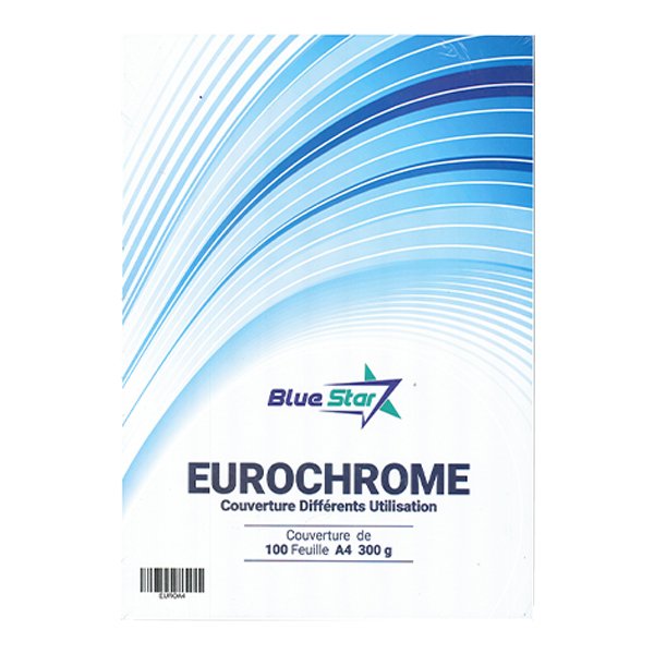 Couverture Cartonnée Eurochrome A4 Lisse Blanc Boost Office - Image 1 of 1