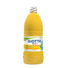 Gouache Giotto 1 Litre Elios Jaune Haute Qualité - Image 1 of 1
