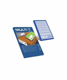 Paquet Etiquettes 100 Feuilles Multi 3 - Image 1 of 1