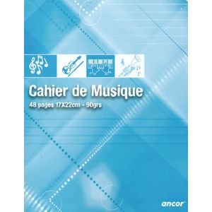 Cahier De Musique 17 × 22cm - Image 1 of 1