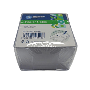 Bloc Cube De 500 Feuilles Ft 76 × 76 Cm Blanc - Image 1 of 1