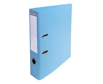 Classeur À Levier 32 × 28 Dos 8 Cm En Simili Bleu Ciel  - Image 1 of 1