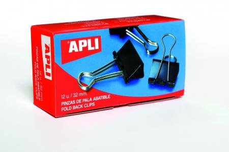 Boite De 12 Pinces A Clip 19mm  - Image 1 of 1