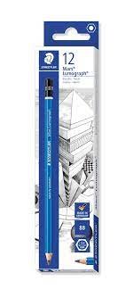 Boite De 12 Crayons Graphites 8b Staedtler - Image 1 of 1