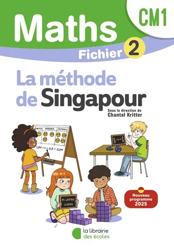 Maths La Méthode De Singapour Cm1 Fichier 1 + Fichier 2 - Image 1 of 2
