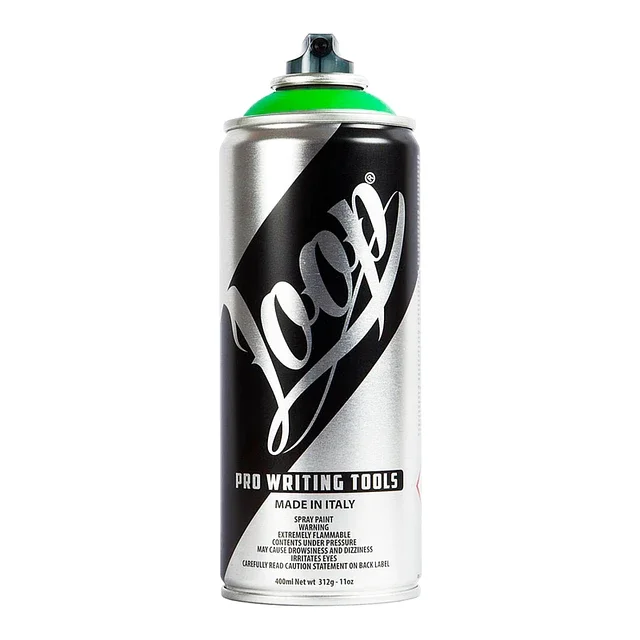 Bombe De Peinture Loop 400ml Noir / Black Réf. 021lp414 - Image 1 of 1