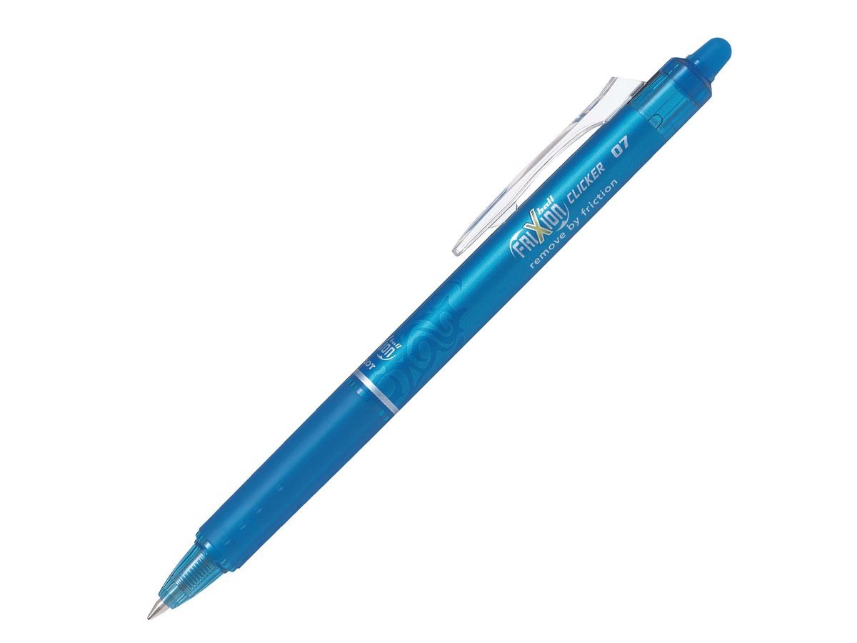 Stylo Effaçable Ball Clicker 0,7 Bleu Ciel Pilot - Image 1 of 1