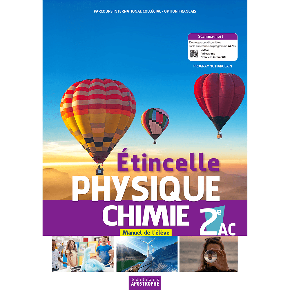 Etincelle Physique Chimie 2ème A.c Manuel De Lélève - Image 1 of 1
