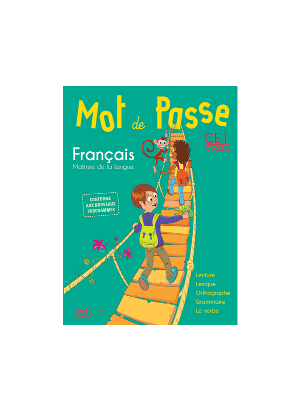 Mot De Passe Ce1 Manuel + Cahier D'activité - Image 1 of 1