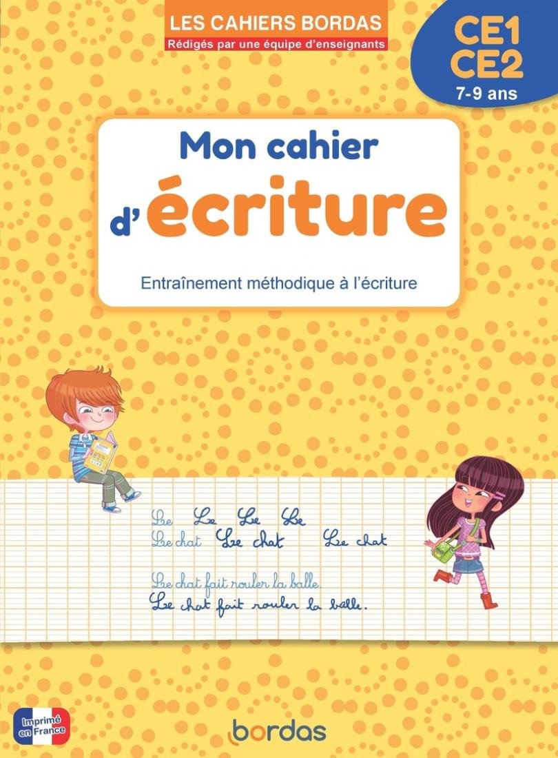 Mon Cahier D'écriture Ce1-ce2 (de 7 À 9 Ans) - Les Cahiers Livre Parascolaire - Image 1 of 1