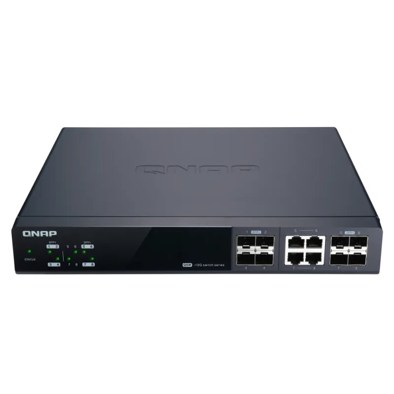 Commutateur Réseau Géré 10g Ethernet - Noir  - Image 1 of 4