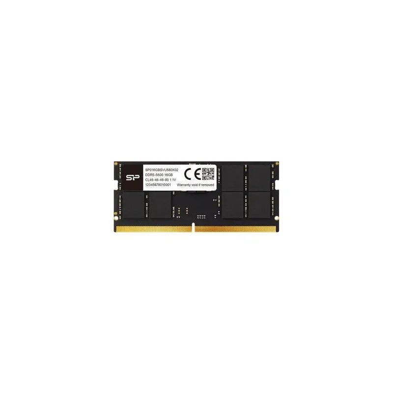Barrette Mémoire 32 Go Ddr5-5600 Mhz Sodimm – Sp032gbsvu560f02 – Noir - Image 1 of 4