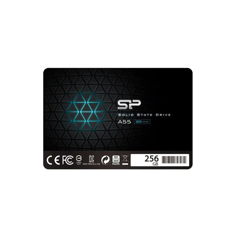 Disque Dur Interne Ssd 256 Gb 2.5 A55 Sata Iii 6gb/s (sp256gbss3a55s25) - Image 1 of 3
