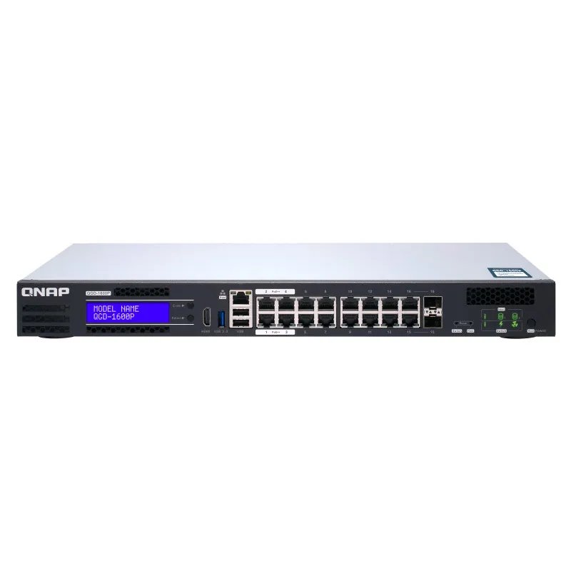 Switch géré Gigabit Ethernet 1U avec support PoE - Image 1 of 4