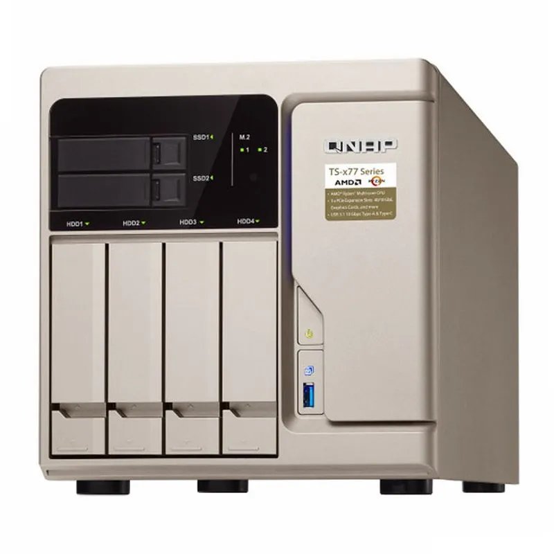 Serveur Nas Qnap Ts-677-1600-8g - 6 Baies Ram 8go Ddr4 Amd Ryzen 5 1600 (sans Disques) - Image 1 of 4