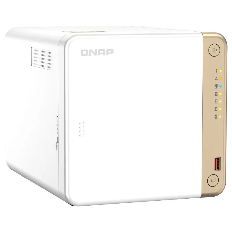 Serveur Nas Qnap Qnap Ts-462-2g - 4 Baies 2 Go Ram Dualcore Intel Celeron N4505 (sans Disques) - Image 1 of 4