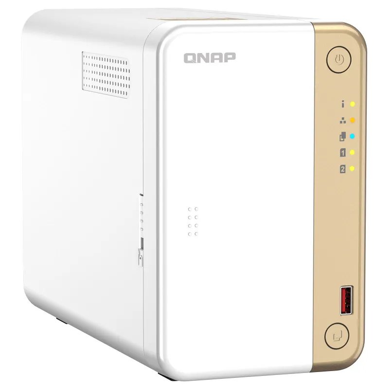 Serveur Nas Qnap Ts-262-4g / 2 Baies (sans Disque Dur) - Image 1 of 4