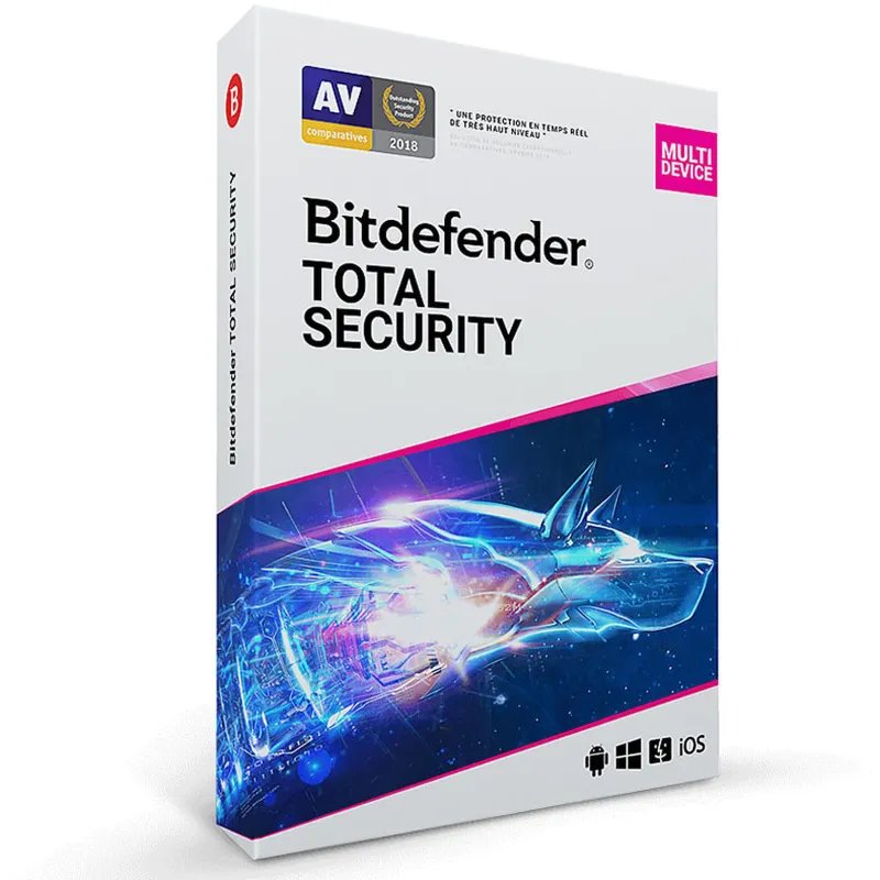 Bitdefender Total Security - 3 Postes / 1 An - Image 1 of 1