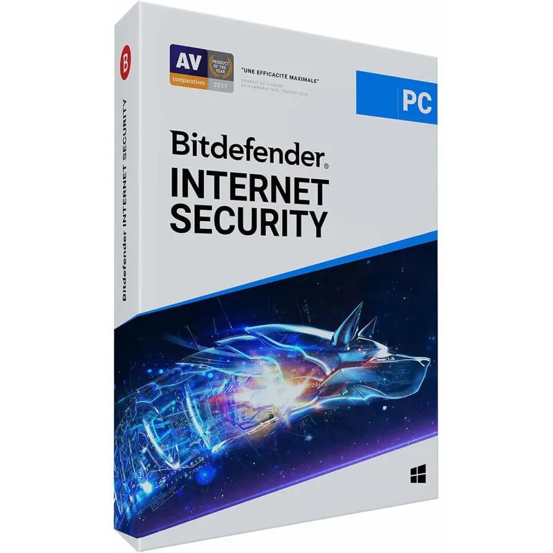 Bitdefender Internet Security - 1 Poste / 12 Mois - Image 1 of 1