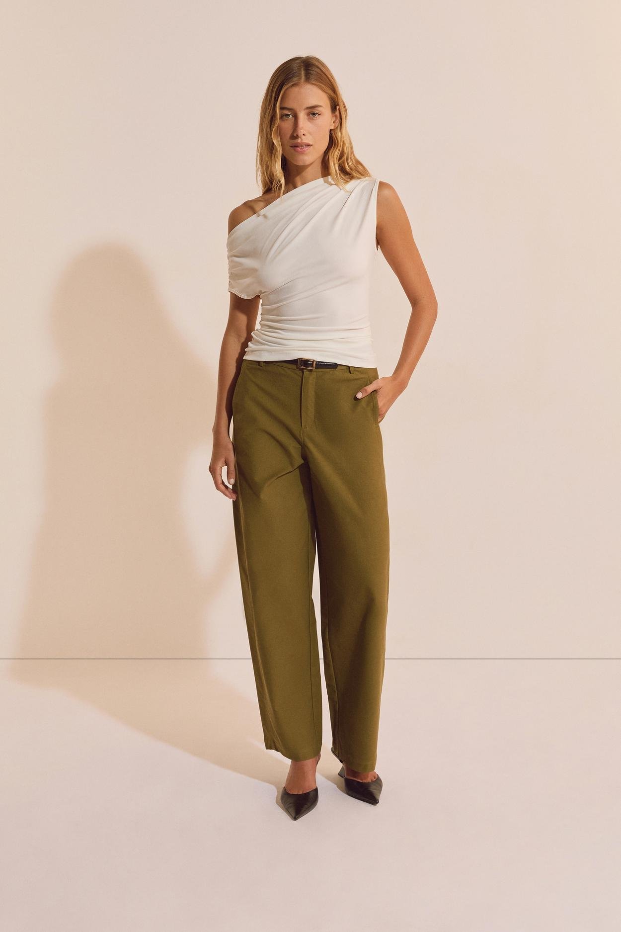 Pantalon Barrel Avec Coton - Image 1 of 4