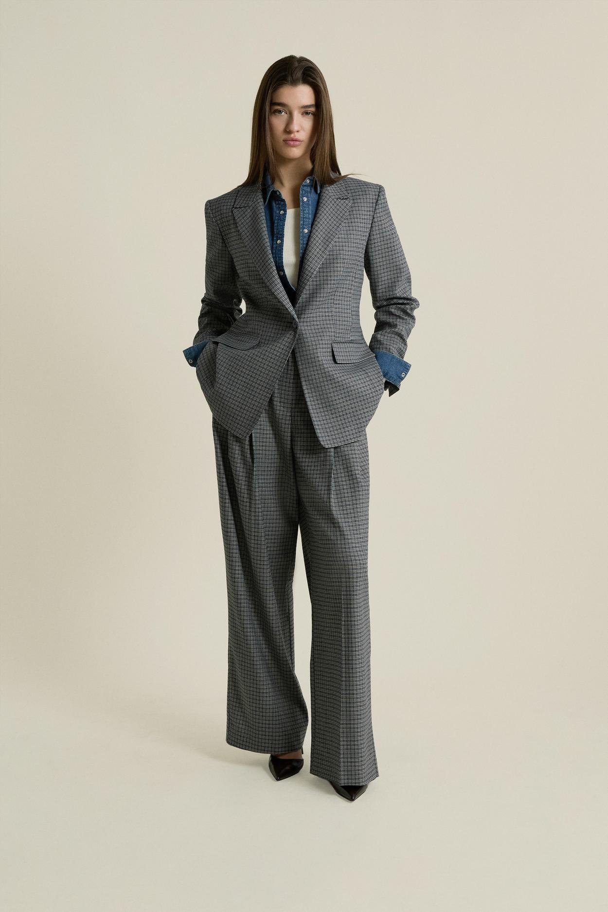 Blazer À Carreaux - Image 1 of 4