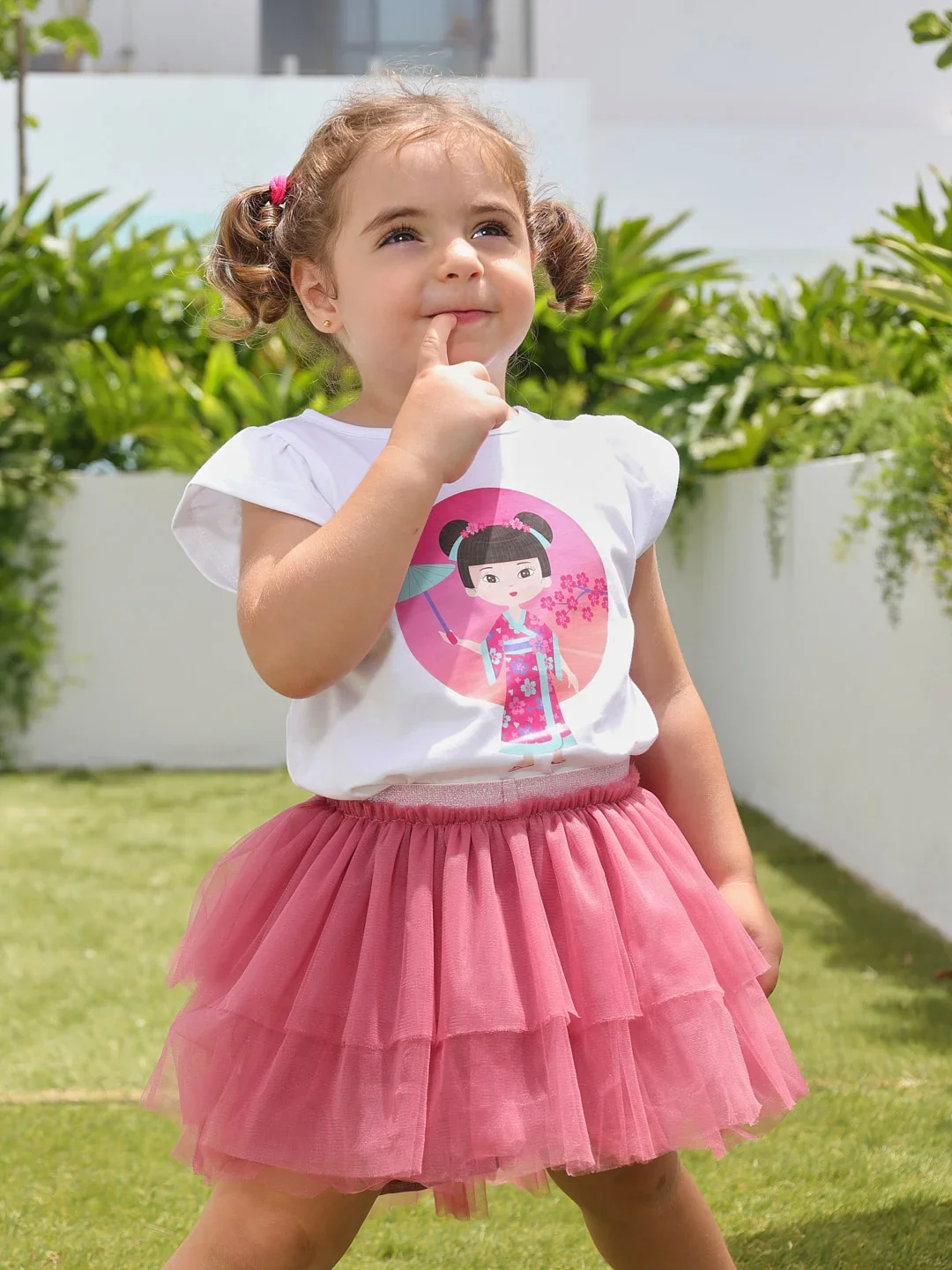 Ensemble T-shirt Hikari Jupe Nara - Image 1 of 3