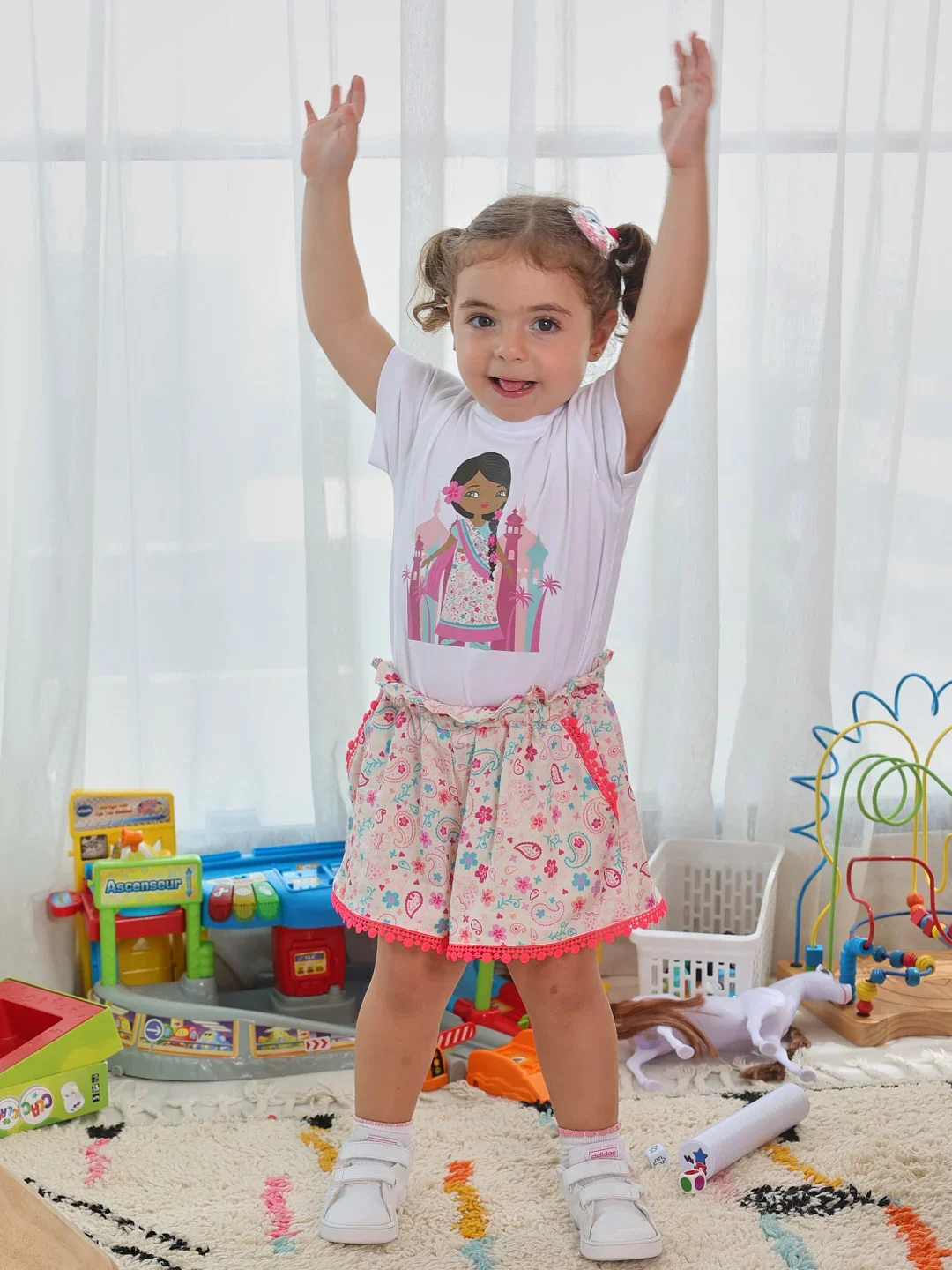Ensemble Short Khiran T-shirt Anju - Image 1 of 4