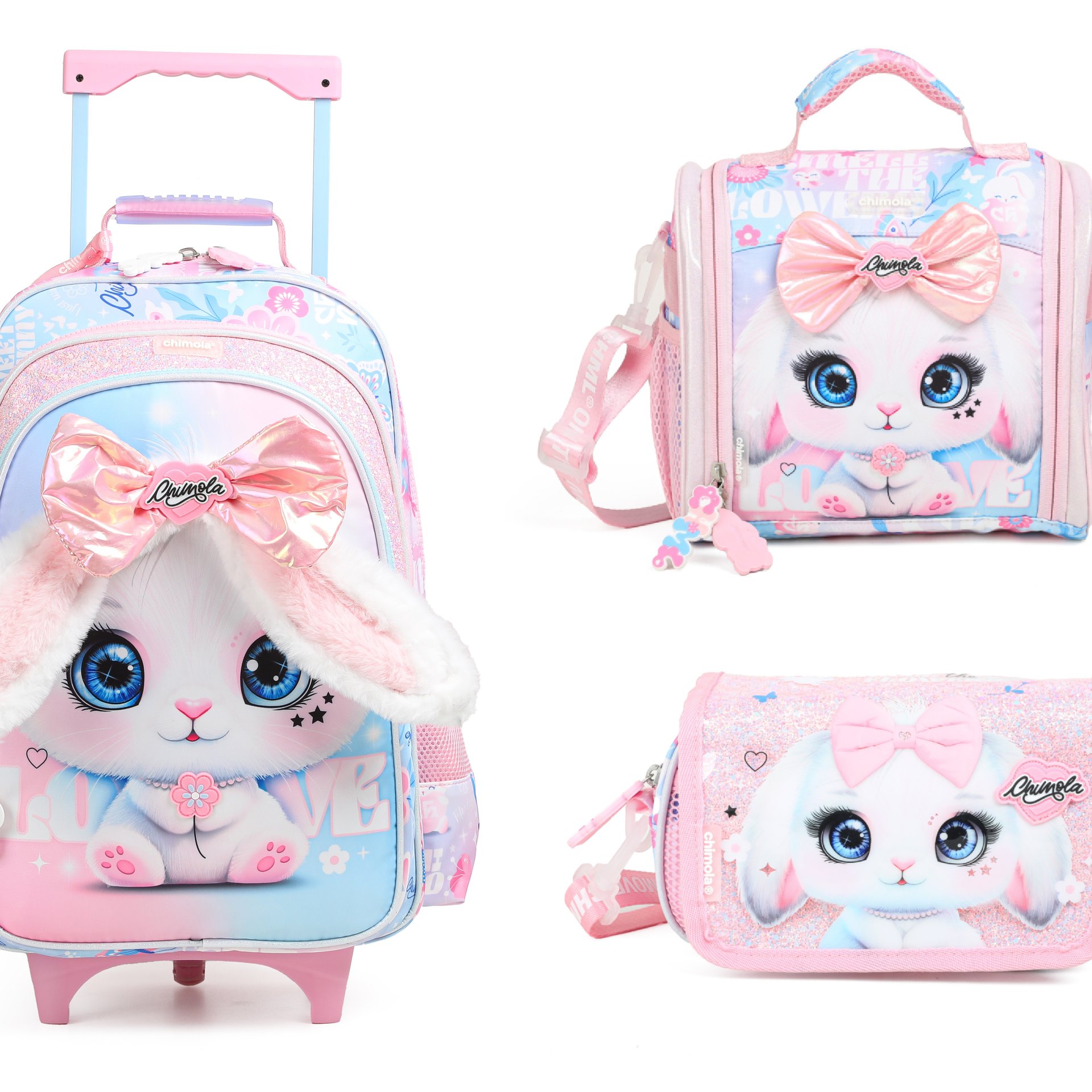 Pack Roulette + Sac Lunch + Trousse Bunny - Image 1 of 1