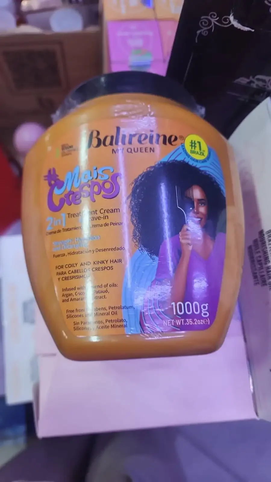 Traitement Expert Pour Cheveux Bouclés Et Afro 1000g  - Image 1 of 1