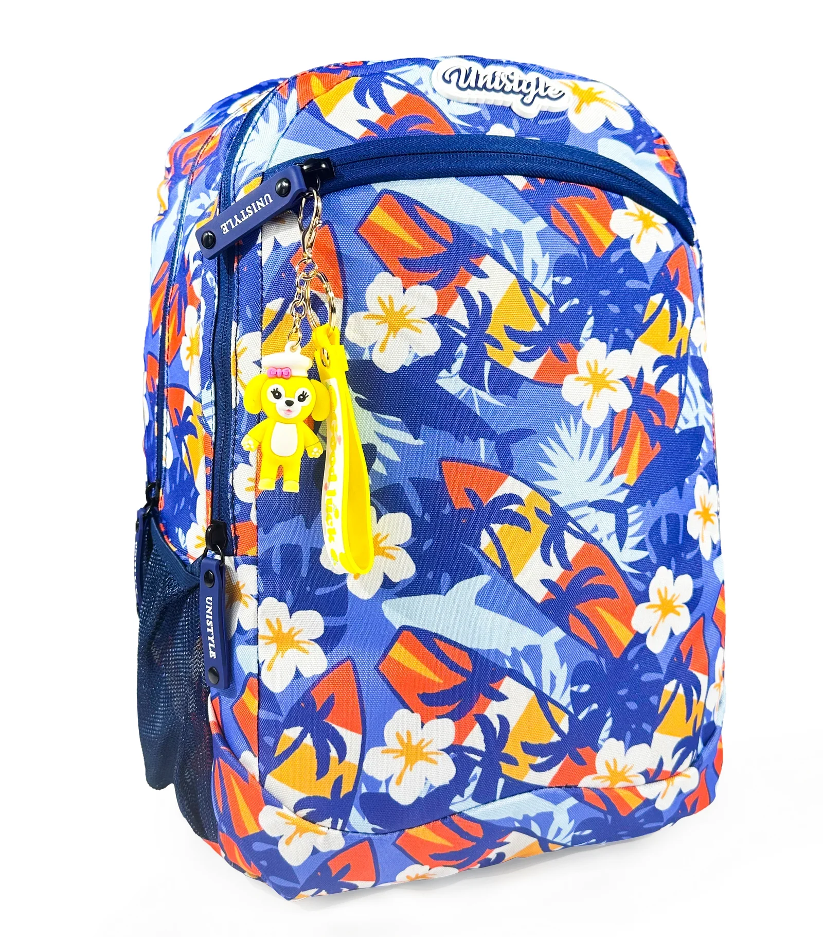 Sac À Dos 18 Pouces 3 Poches Motifs Garçon Avec Dos Renforcé + Porte-clés T23-mt - Image 1 of 1