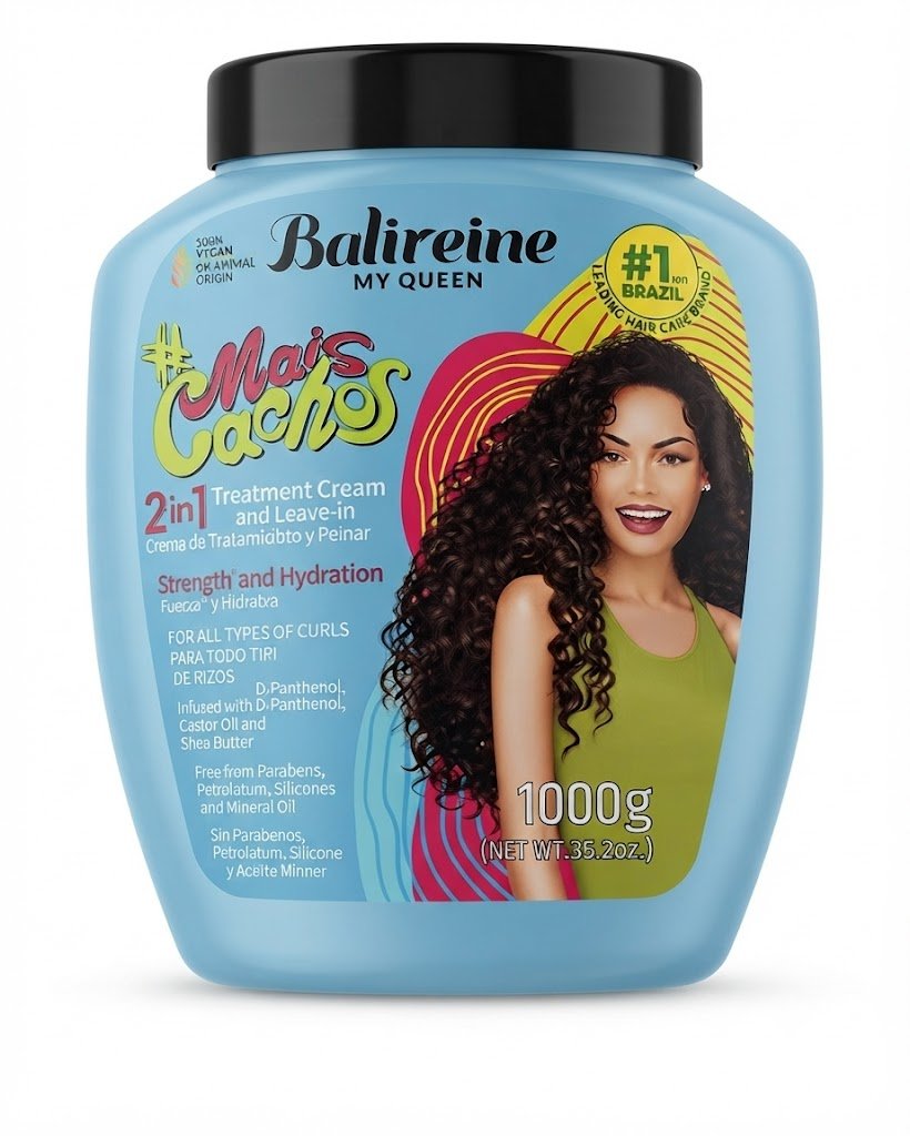 Crème De Traitement Et Sans Rinçage 2 en1 Pour Cheveux Bouclés - Image 1 of 1