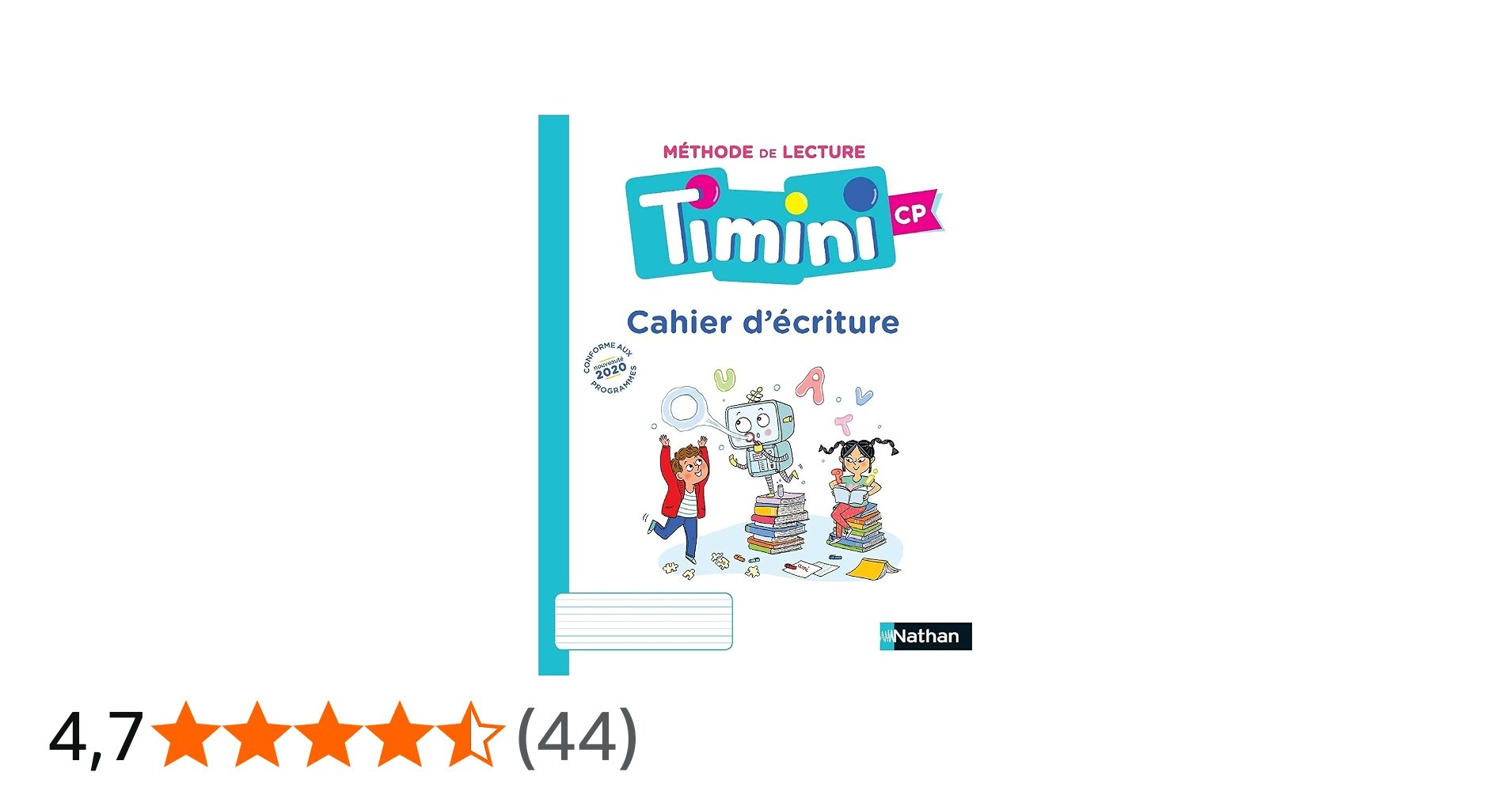 Pack Timini Cp ( Manuel+ Cahier D'activités + Cahier D'écriture ) - Image 1 of 3