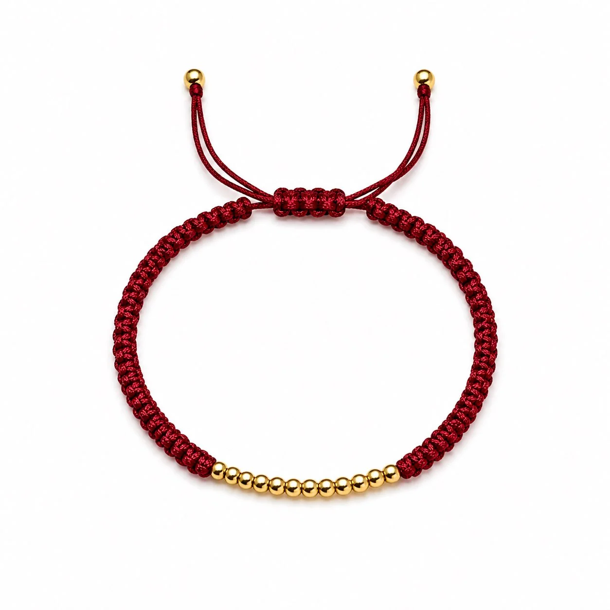 Bracelet Tibétain Grenat - Image 1 of 2