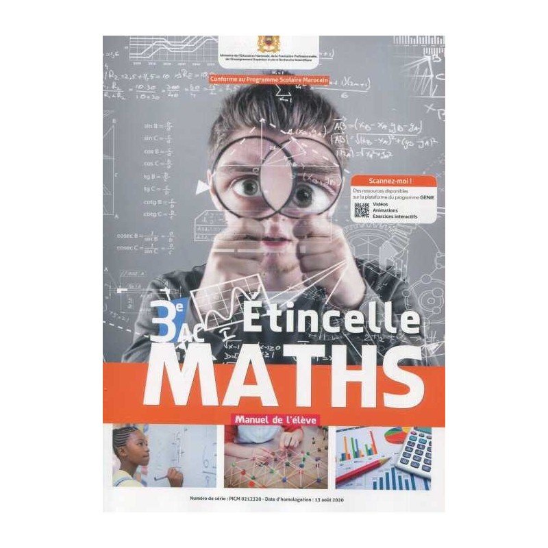 Etincelle Maths 3e A.c - Image 1 of 1