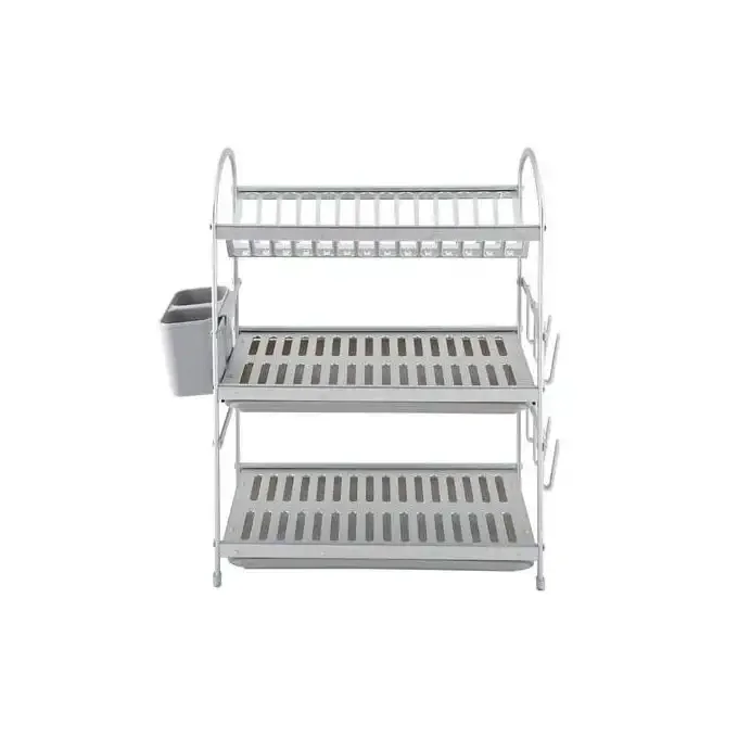 Égouttoir À Vaisselle En Aluminium 3 Niveaux - Image 1 of 4