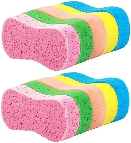 Éponge De Lavage De Voiture - Pratique Et Multifonctionnelle - Couleur Aléatoire - Image 1 of 4