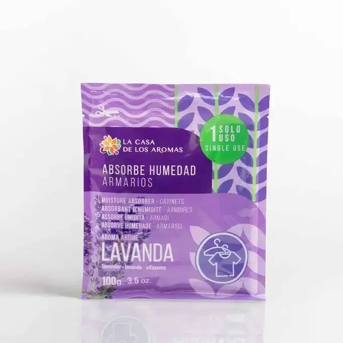 Absorbent L'humidité Pour Armoires Et Vêtements, Lavanda - Image 1 of 3