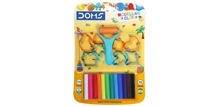 Pate A Modeler 12 Couleur (150 Gms) + 9 Accessoires - Image 1 of 1