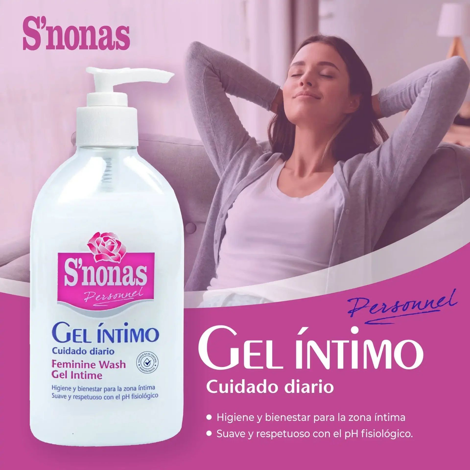 Gel Intime Ph Physiologique Savon Intime À Usage Quotidien Pour Femmes - Image 1 of 1