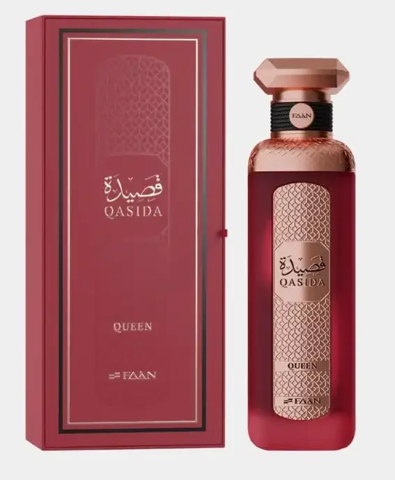 Eau De Parfum Qasida Queen 200 Ml, Longue Tenue, Homme Et Femme, Senteur Cerise Douce, Vanille Et - Image 1 of 2
