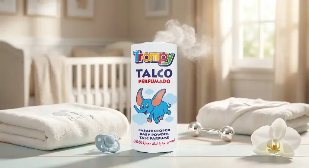 Talc Parfumé Pour Bébé Douceur, Protection & Fraîcheur Formule Absorbante Et Protectrice - Image 1 of 1