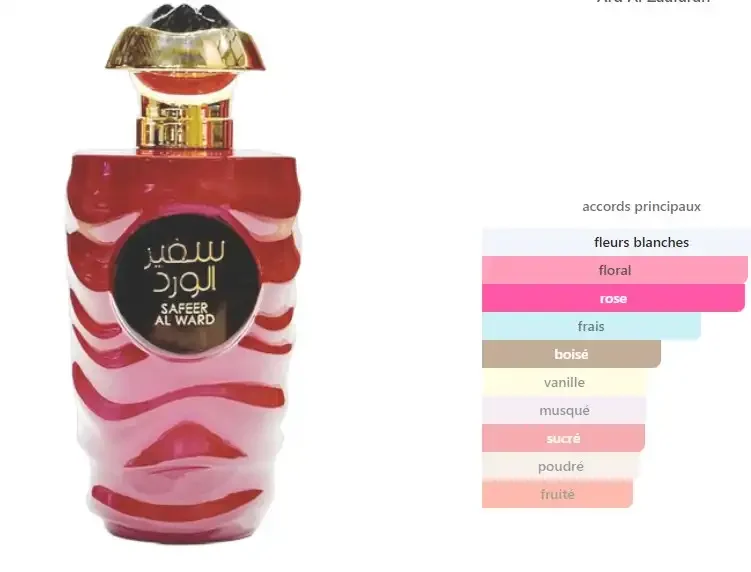 Safeer Al Ward Parfum Floral Fruité Femme - Image 1 of 2