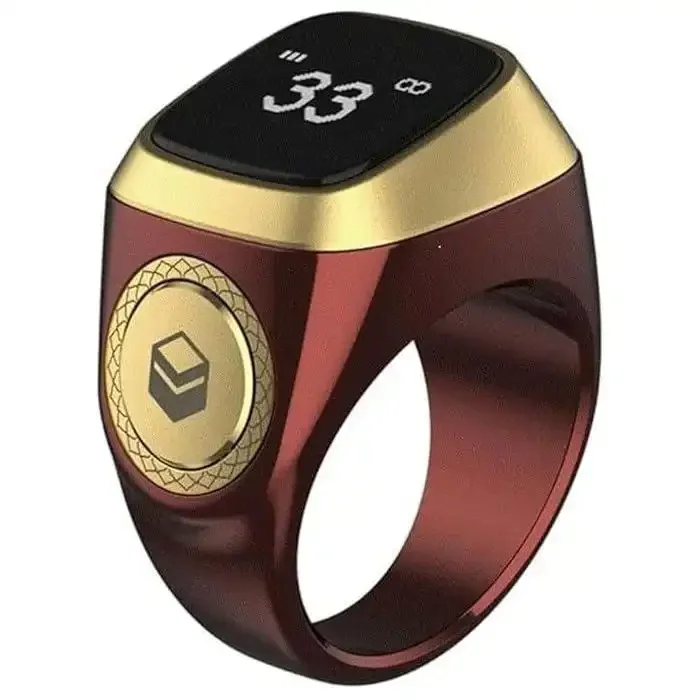 Compteur Tasbeeh Numérique Ekibla Bague Bluetooth 5.1 Écran Oled 0,47" - Image 1 of 3