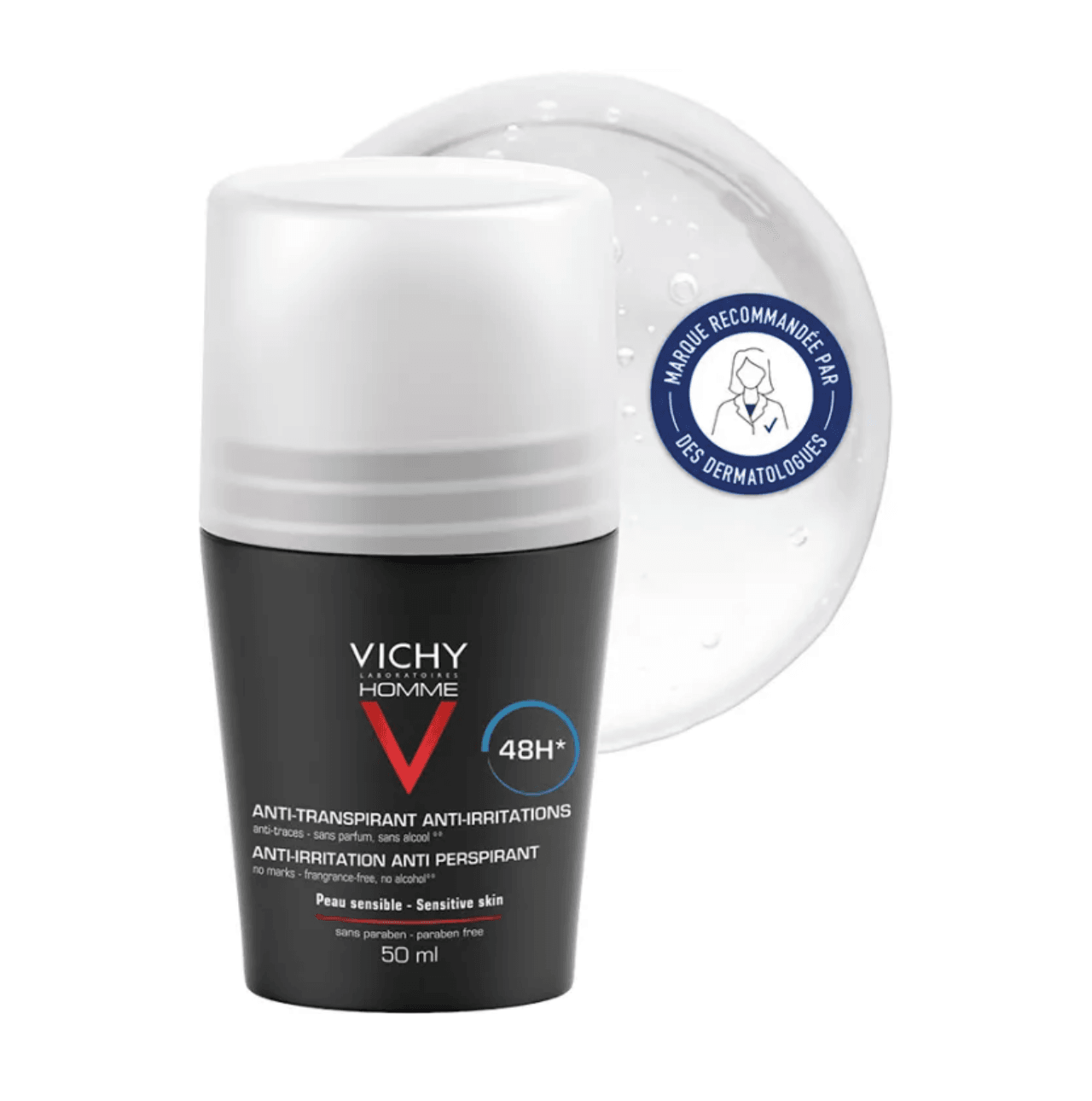 Déodorant Anti-transpirant Anti-irritations 48h Roll-on - Image 1 of 1