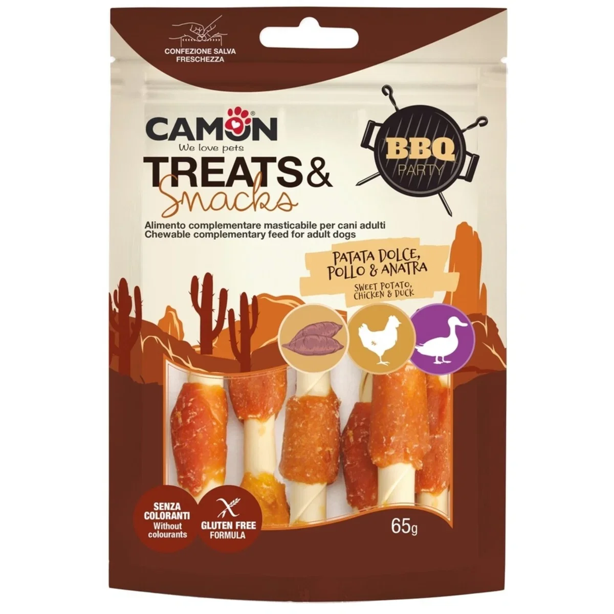 Treats Amp Snacks Pour Chien Friandises Au Poulet, Canard Et Patate - Image 1 of 1