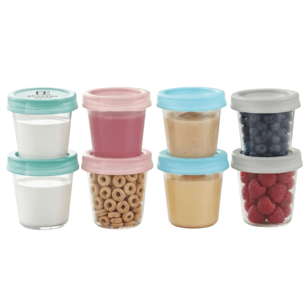 Pots De Conservation Pour Lait & Snack 180ml X 8 Pots - Image 1 of 1