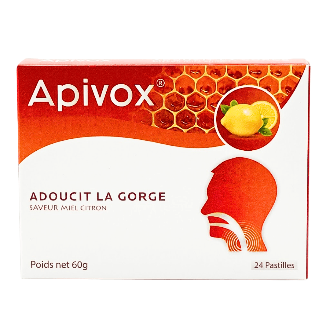 Apivox Adoucit La Gorge Saveur Miel Citron 60g - Image 1 of 1