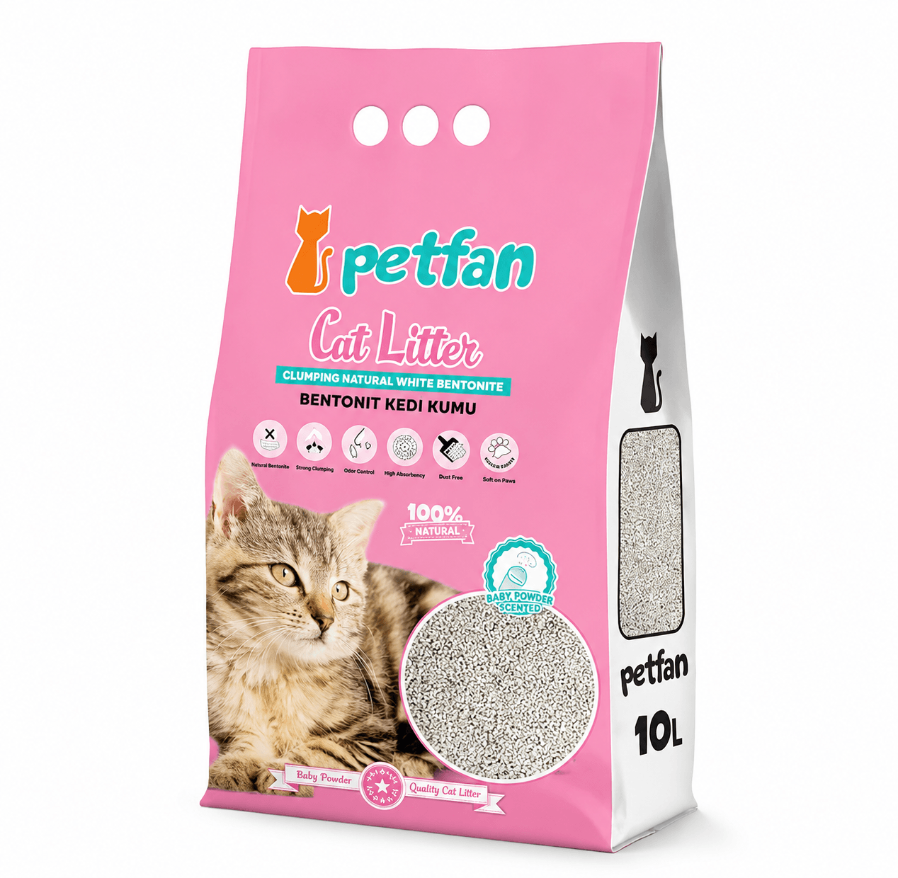 Litière Pour Chat Agglomérante Parfum Baby Powder - Image 1 of 1