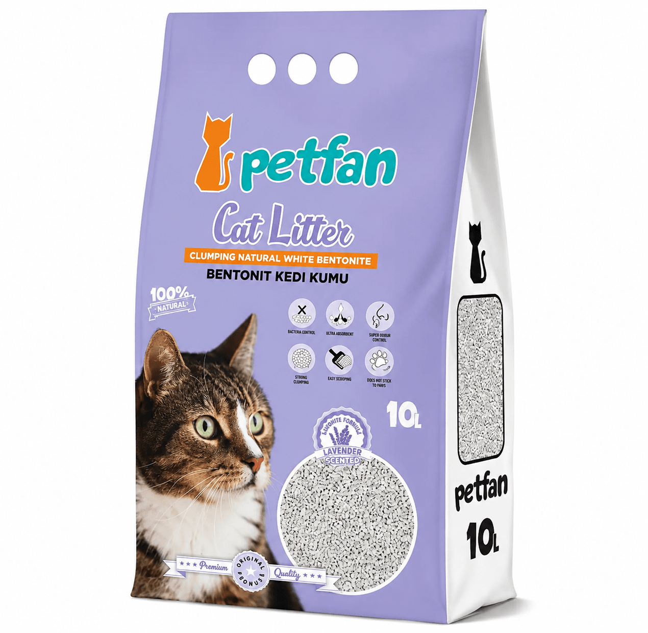 Litière Pour Chat Agglomérante Parfum Lavender - Image 1 of 1