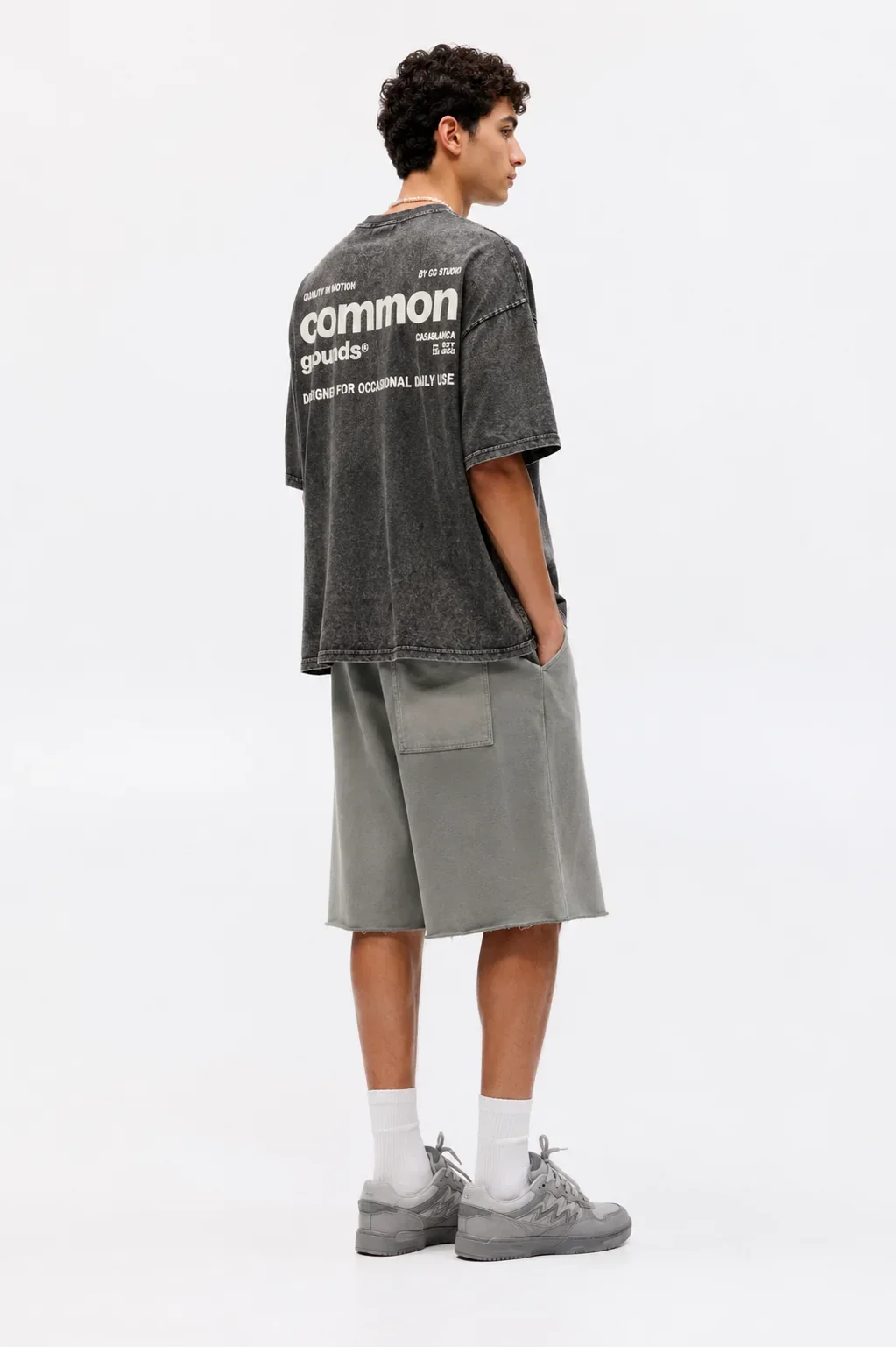 Cg Studio T-shirt Quality In Motion 260 Gsm Acid Wash - Image 1 of 3